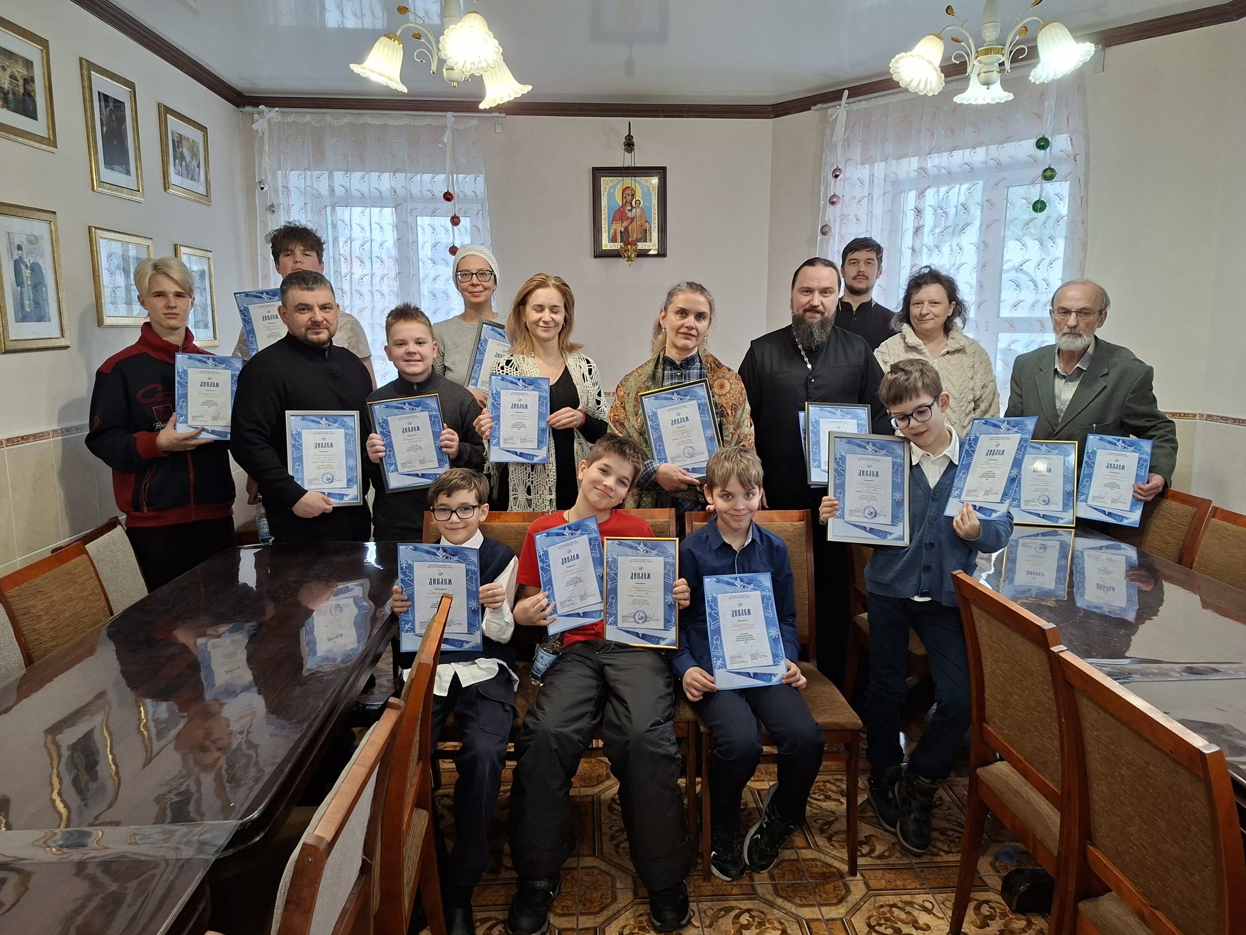 I турнир по быстрым шахматам среди воскресных школ Екатеринбургской епархии. Итоги