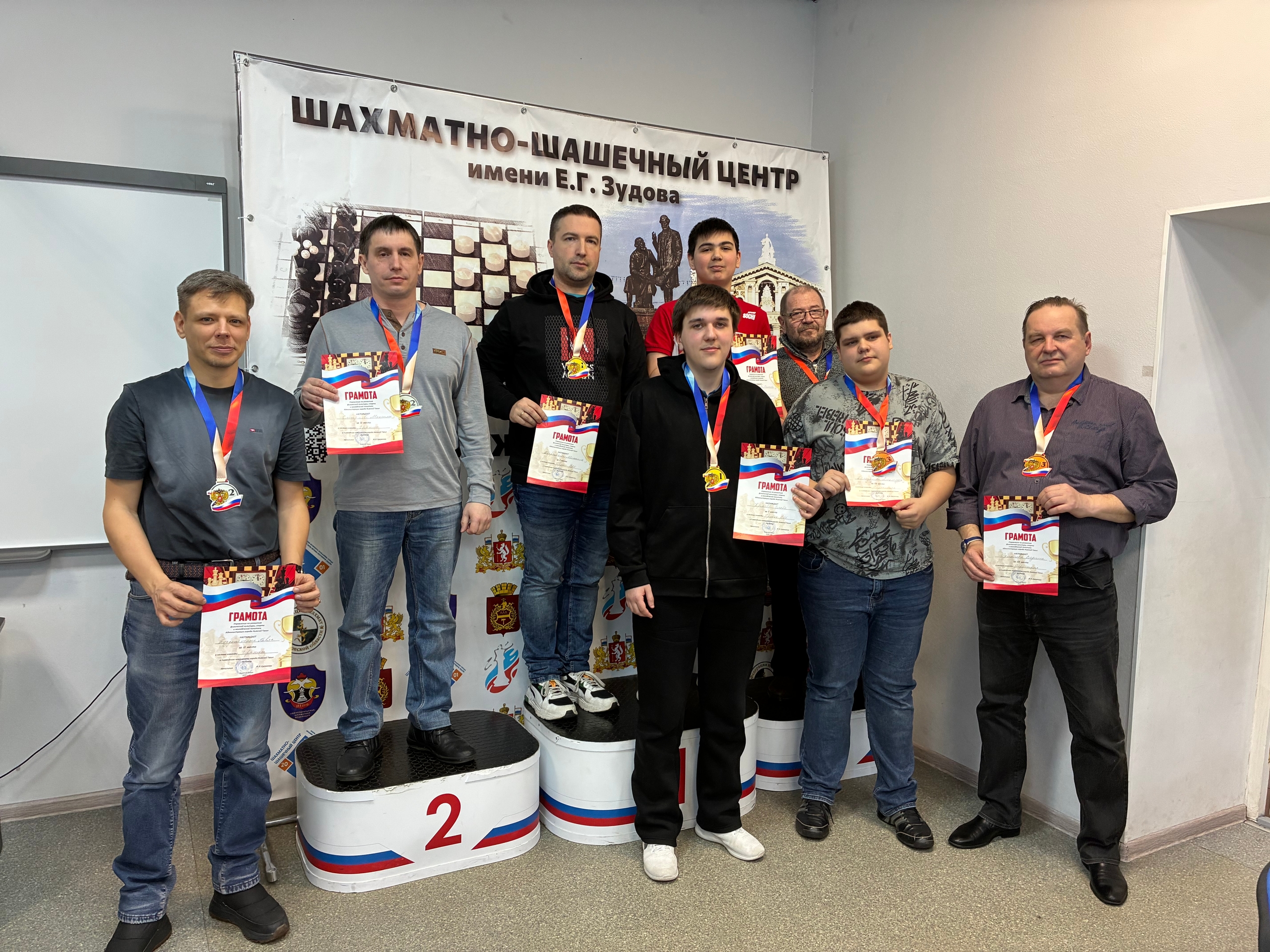 Командный чемпионат Нижнего Тагила по блицу. Итоги